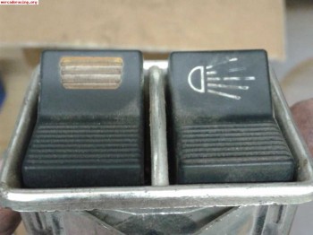 Interruptor, mando de luces para seat clásico.