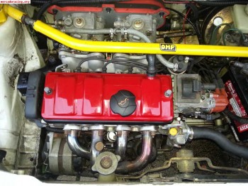 Motor 1.6 de ax con culata y carburacion de 205 rally