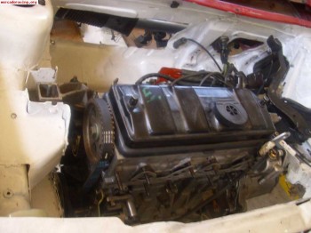 Culata colectores bomba de 205 rally