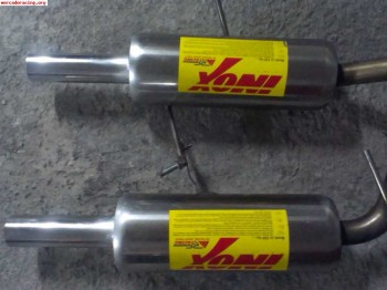 Se vende escape rc racing clio sport 182