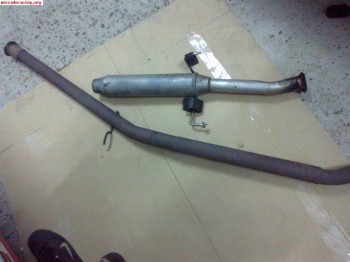 Linea de escape para 205 rallye