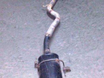 Linea de escape saxo 16v 106 gti