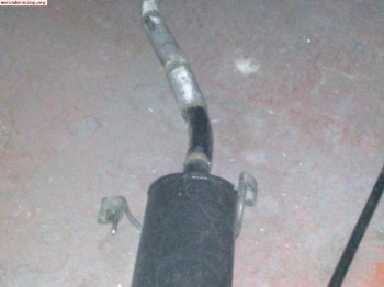 Linea de escape artesanal saxo 16v 106 gti