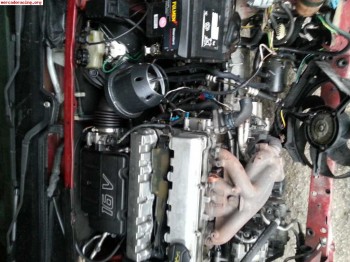 Motor de saxo vts 16v entero, con instalacion, centralita, t