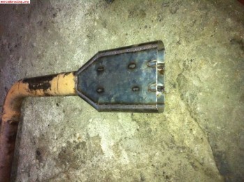 Vendo escape lateral completo de escort gr:a