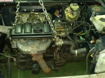 Motor y cambio 205 rallye
