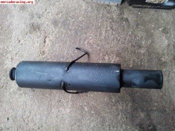 Silencioso trasero inox para saxo/106