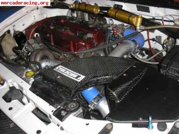 Caja de aire carbono mitsubishi evo 7/8/9 completa nueva