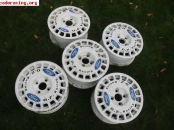 5 llantas oz magnesio 7x15 4x108 psa