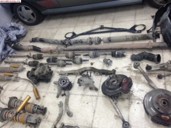 Despiece mecanica evo 7 brazos,palieres,mangetas ......