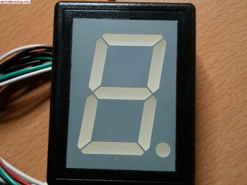 Display para caja de cambios secuencial