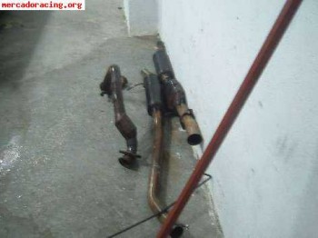 Linea de escape omp para escort cosworth mas intermitentes d