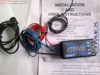 Vendo 2 sistemas omex de luz de corte(shift light)