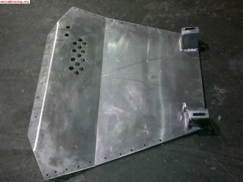 Cubrecarter aluminio de 106 gti/rally