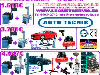 Lotes de maquinaria para taller- producto nuevo-