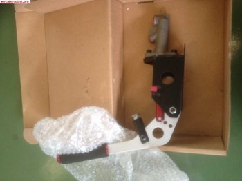 Freno de mano vertical con bomba