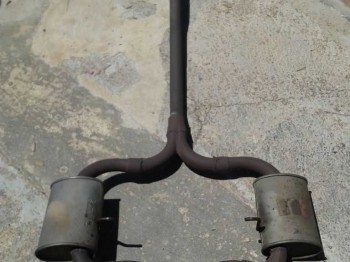 Se vende escape deportivo completo mini cooper s r53