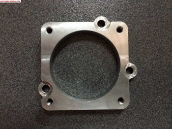 Cuerpo de mariposa clio sport fase1 y adaptador aluminio mot