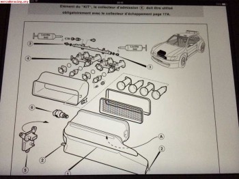 Admision y colector escape 306 maxi evo 2