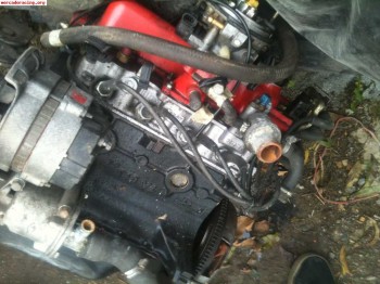 Motor fiat cinquecento de rally