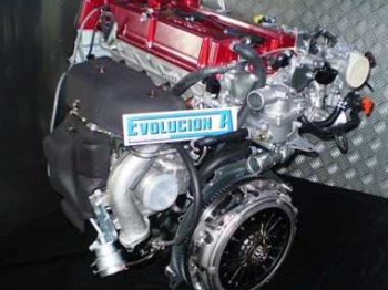 Motores mitsubishi evo.