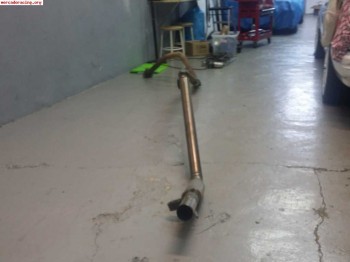 Línea de escape para cosworth 2wd