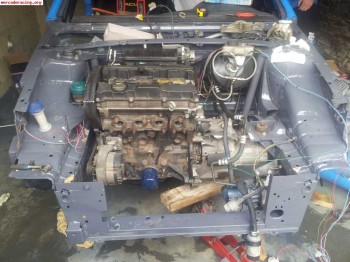 Motor completo tu5jp4 206 1, 6 16v 