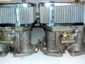 Webber 40 idf originales seat 124 sport