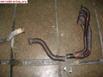 Colectores escape 4-1 + linea. 205 rallye 1.3 o 1.6