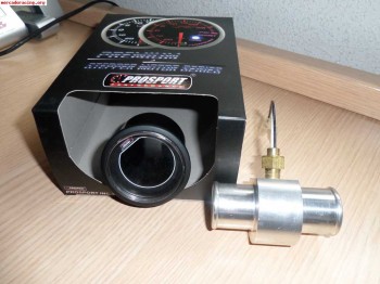 Reloj de temperatura de agua prosport digital   adaptador ma