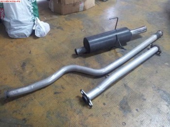 Linea de escape oreca de inox