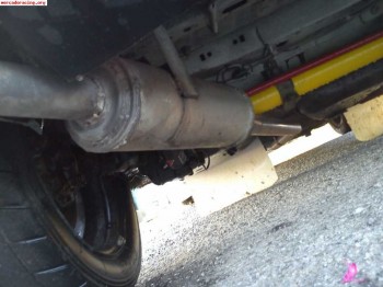 Colectores y linea inox 205 rally