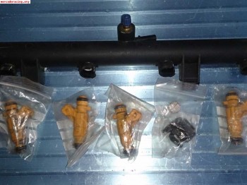 Inyectores y rampa de c2 challenge muy buen precio