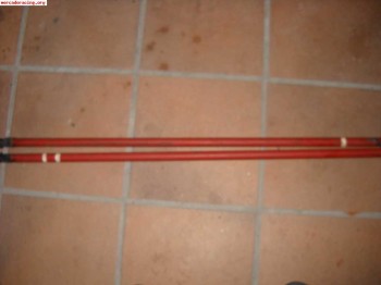 Barras de 23 y cubrecarter duraluminio para saxo o 106