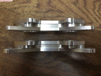 Bridas carburacion aluminio 205 rally