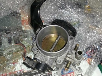 Mariposa clio sport y adaptador aluminio