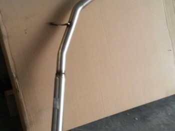 Linea de escape  rc racing en inox para peugeot 206 gti/rc  