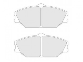 Pastillas carbone lorraine rc6 clio ii