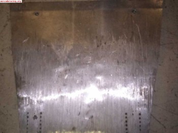 Cubrecarter aluminio