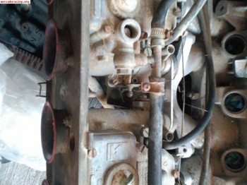 Carburadores webber 40 colectores de admision tompetas, caja