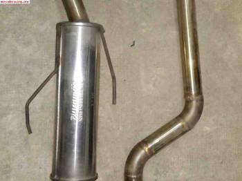 Linea de escape inox 55mm saxo/106