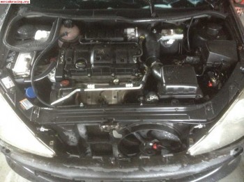 Vendo despiece completo de mecanica 206 1.6 16v