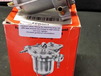 Vendo filtro de gasolina marca king
