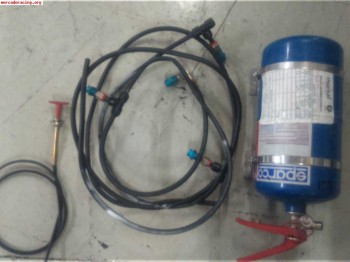 Kit completo extintor automático