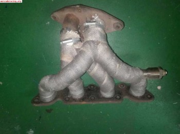 Colectores escape megane 2.0 16v f7r