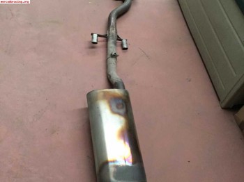 Linea de escape de bmw m3 2.5