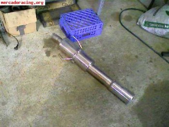 Escape acero inox don silencioso seminuevo