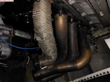 Colectores y linia escape clio gr.a