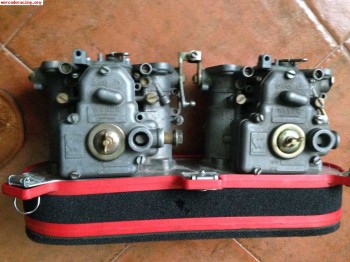 Carburacion weber 40 de 205 rallye hecha