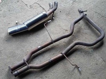 Escape  don silencioso  para escort cosworth